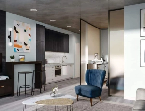 Duo Station Condos_Living Room Duo Station