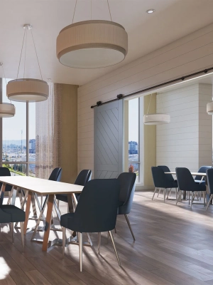 Thompson Tower_Dining Lounge Thompson Tower Plans